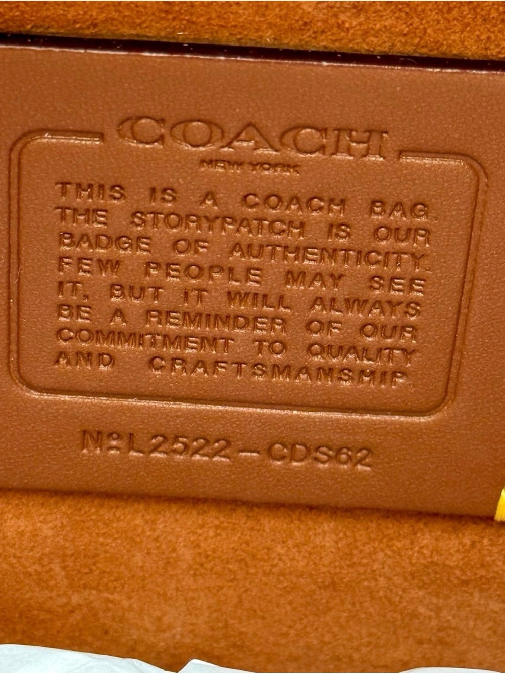 Authentic Coach Chelsea maple 36 - Picture 12 of 16